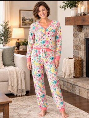 Little Sleepies Secret Garden Pajama Set - XL